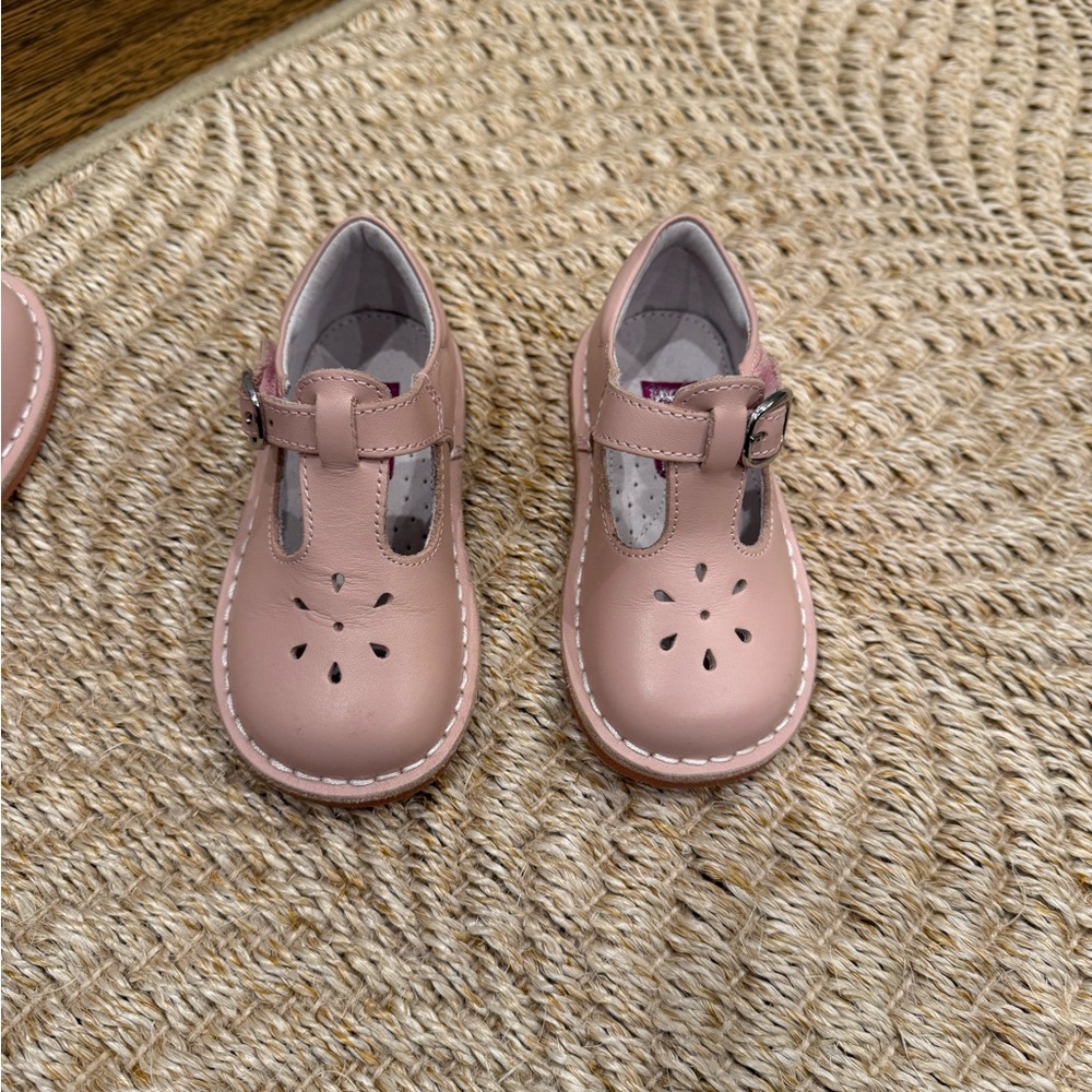 L'Amour Pink T-Strap Mary Jane